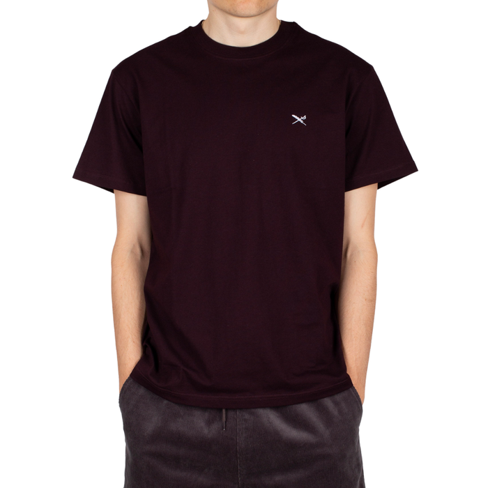 Mini Flag Relaxed Tee Aubergine Bild 1