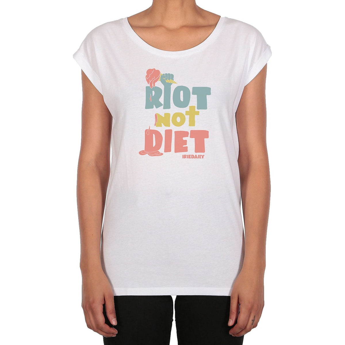 No Diet Tee white Bild 1