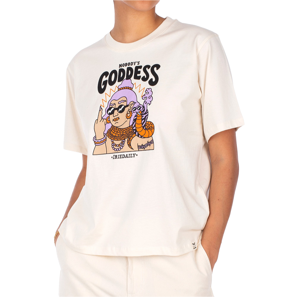 No Goddess Tee undyed Bild 1