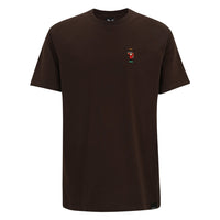 Nutcrax Emb Tee Dark Coffee Bild 1