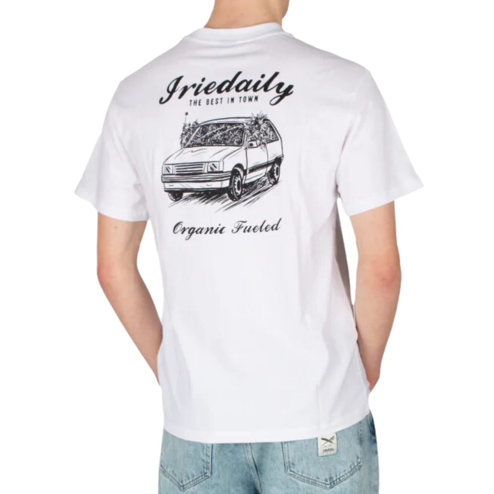 Organic Fueled T-Shirt White Bild 2