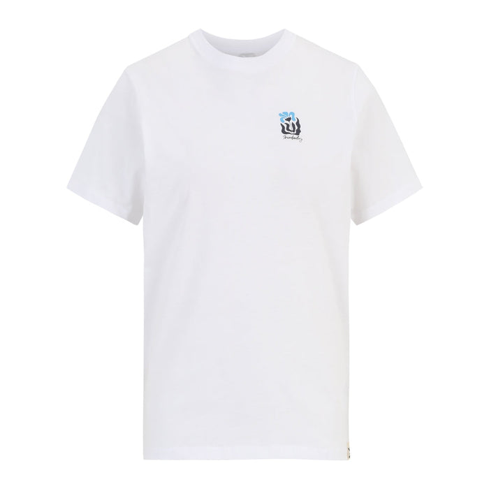 Square Flowers T-Shirt White Bild 1