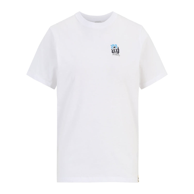 Square Flowers T-Shirt White Bild 1