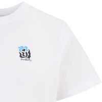 Square Flowers T-Shirt White Bild 3
