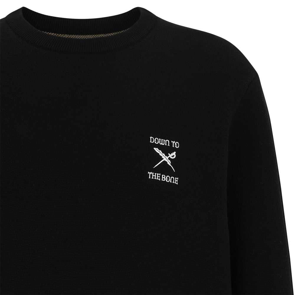 To the Bone Knit Black Bild 3