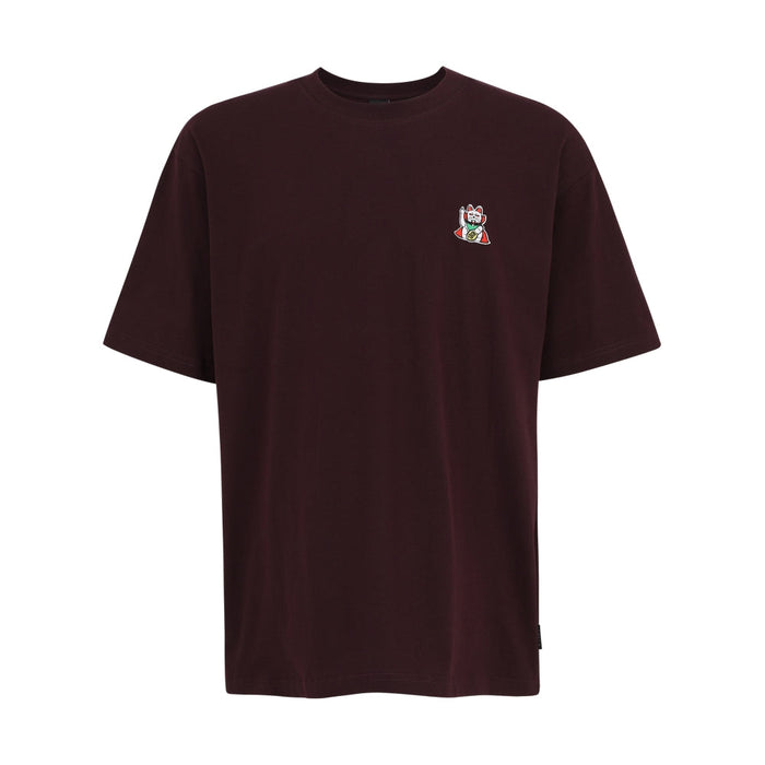 Vamp Cat T-Shirt Aubergine Bild 1