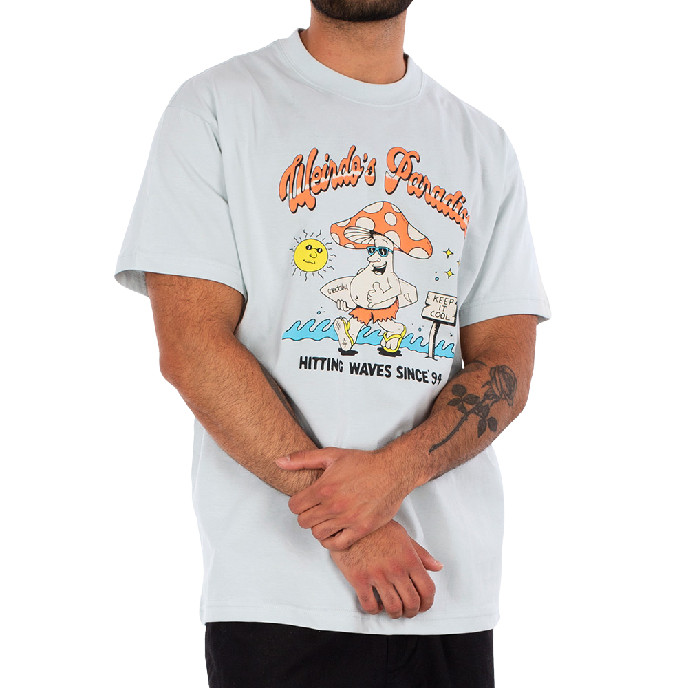 Weirdos P Tee ice blue Bild 1