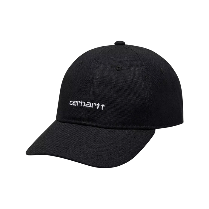 Canvas Script Cap Black / White Bild 1