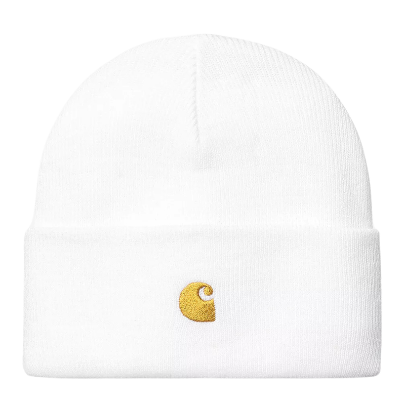 Chase Beanie White / Gold Bild 1