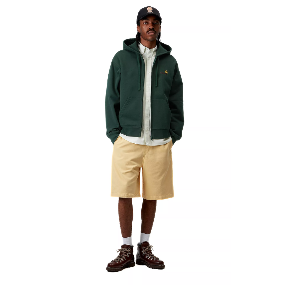 Hooded American Script Jacket Conifer Bild 1