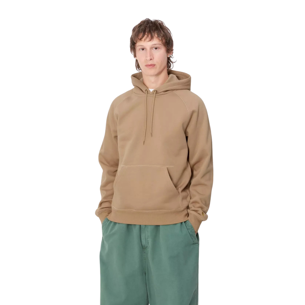 Hooded Chase Sweat Peanut / Gold Bild 3