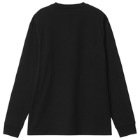 L/S Base T-Shirt Black/White Bild 2