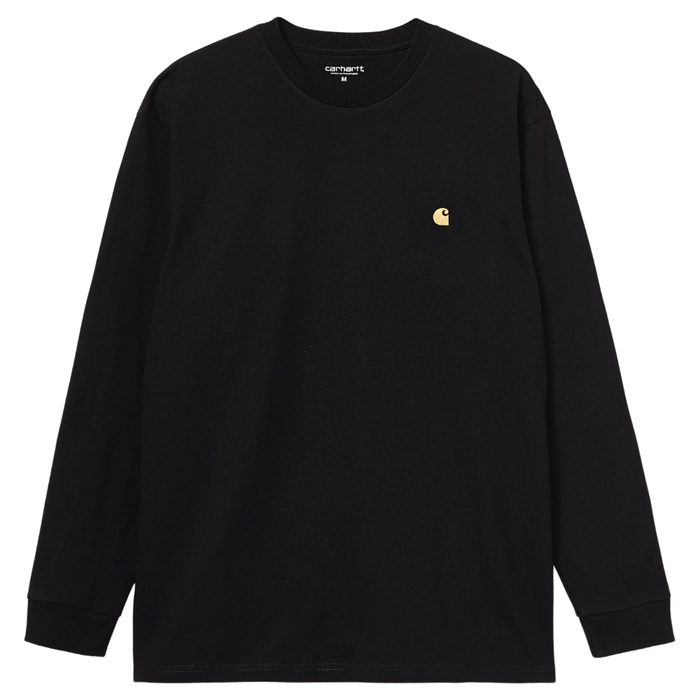 L/S Chase T-Shirt Black/Gold Bild 1