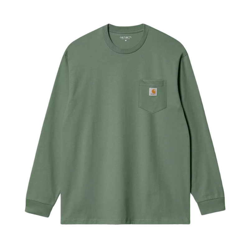 L/S Pocket T-Shirt Duck Green Bild 1