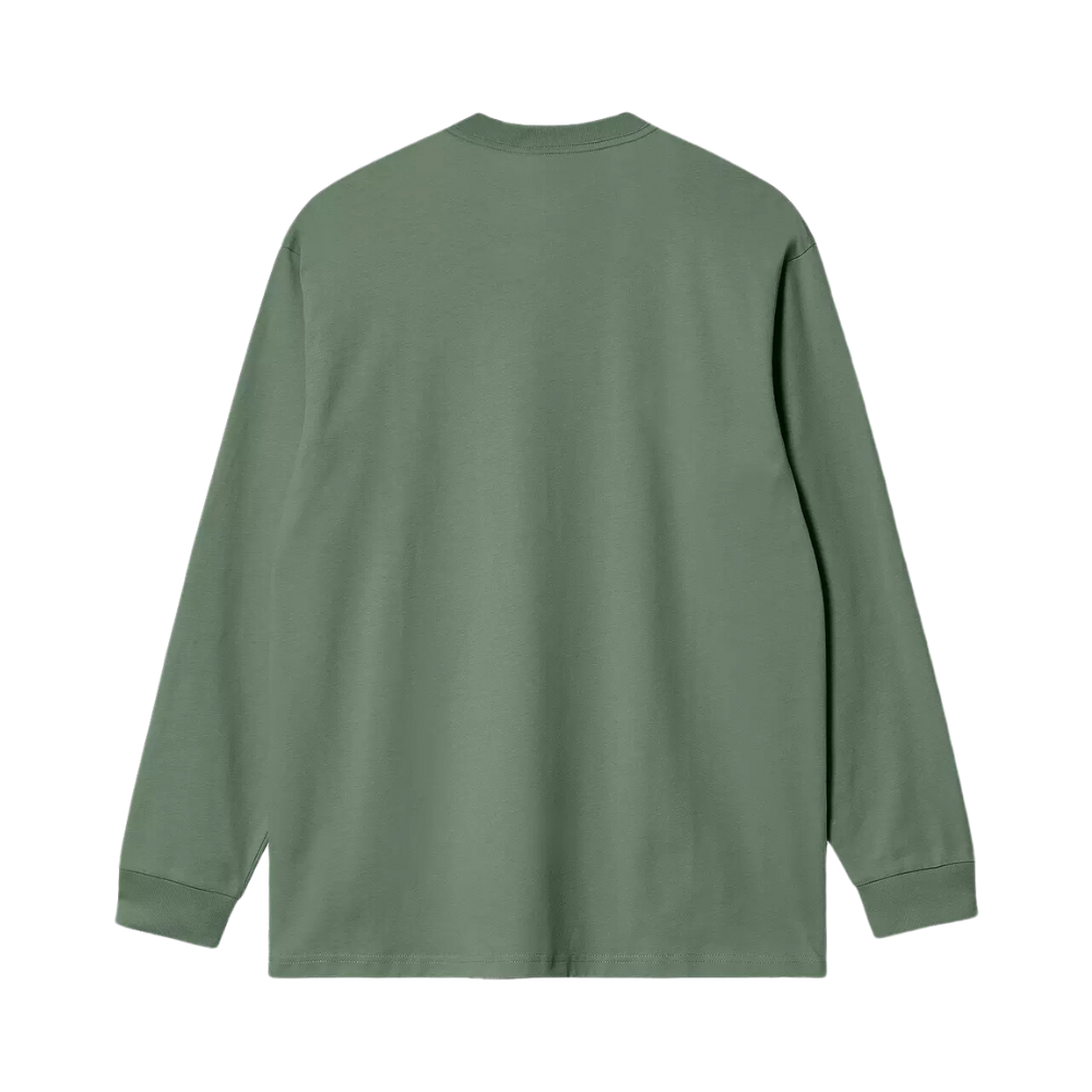L/S Pocket T-Shirt Duck Green Bild 2