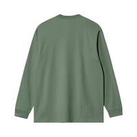 L/S Pocket T-Shirt Duck Green Bild 2
