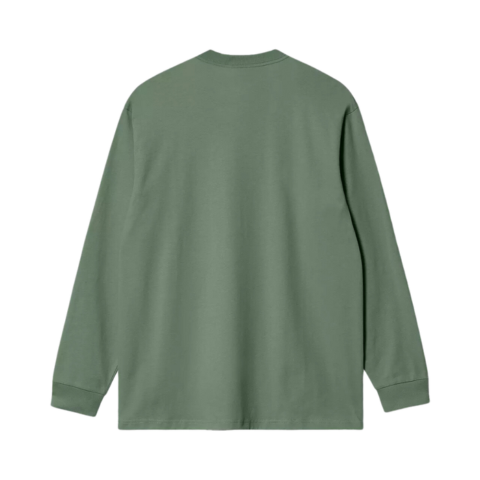 L/S Pocket T-Shirt Duck Green Bild 2