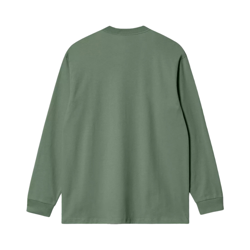 L/S Pocket T-Shirt Duck Green Bild 2