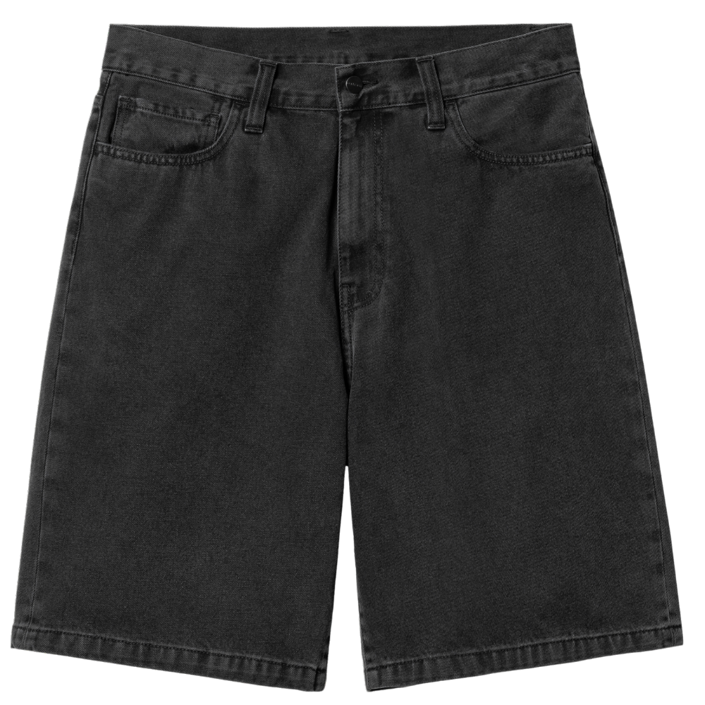 Landon Short Black stone washed Bild 1