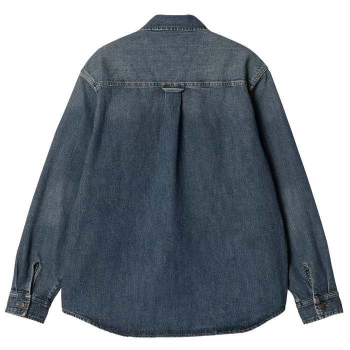 Lincoln Shirt Jac Blue worn used wash Bild 2