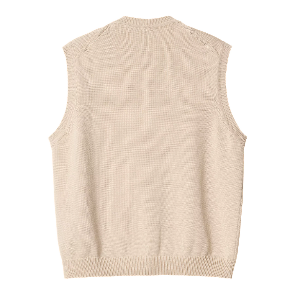 Madison Vest Sweater Fleur De Sel / Black Bild 3