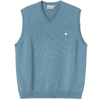 Madison Vest Sweater Icy Water / White Bild 1
