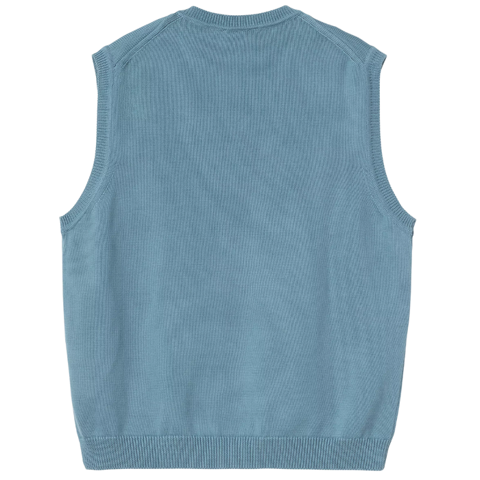 Madison Vest Sweater Icy Water / White Bild 2