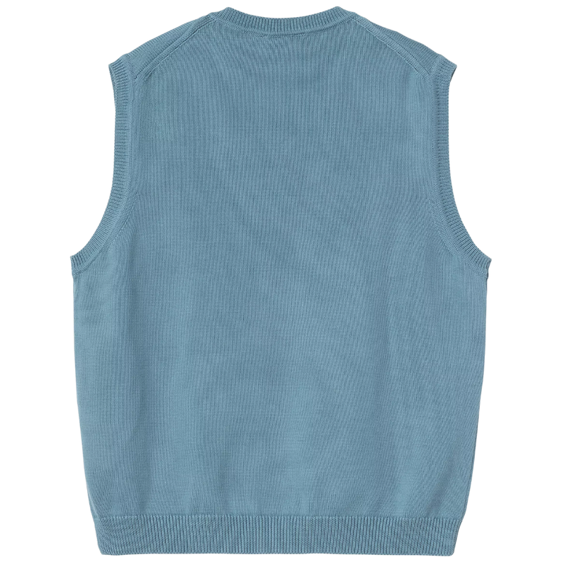 Madison Vest Sweater Icy Water / White Bild 2