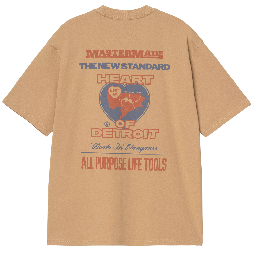 S/S Arcan T-Shirt Dusty H Brown Bild 5