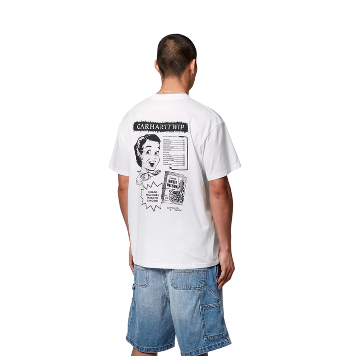 S/S Catalogue T-Shirt White / Black Bild 2