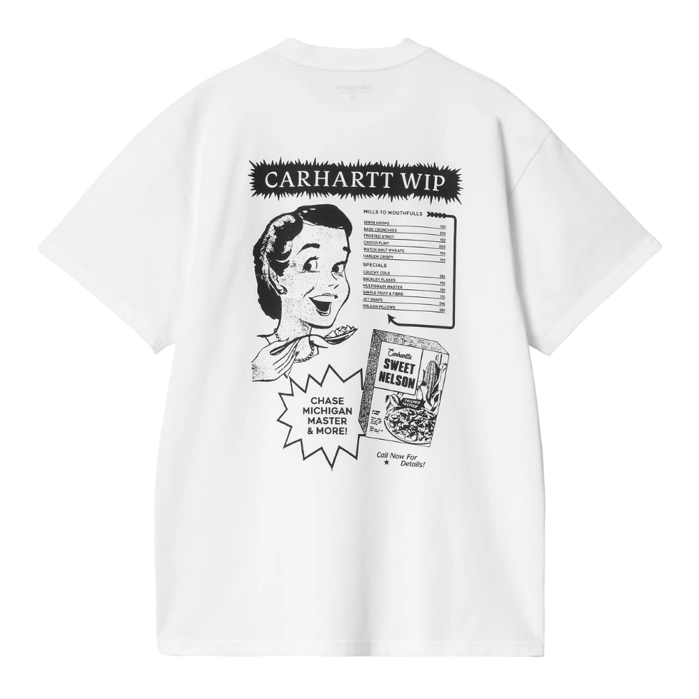 S/S Catalogue T-Shirt White / Black Bild 4
