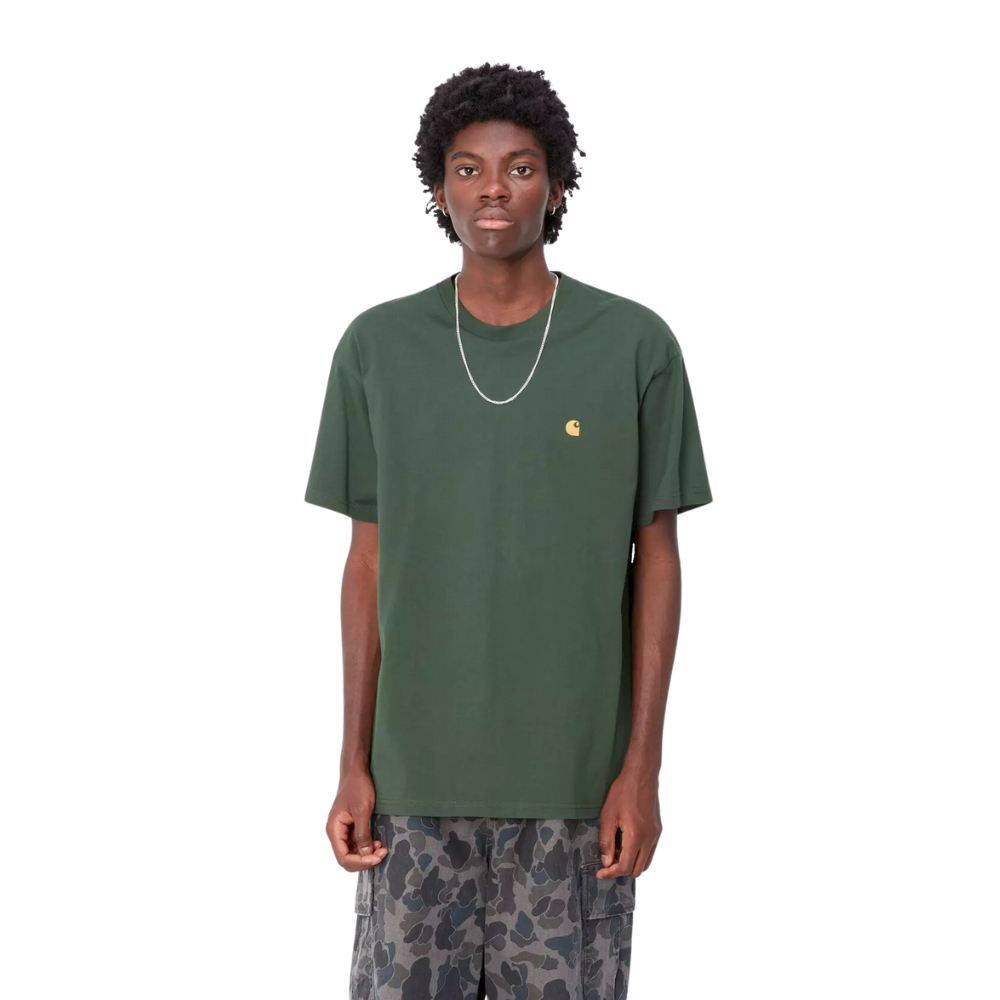 S/S Chase T-Shirt Sycamore Tree / Gold Bild 3