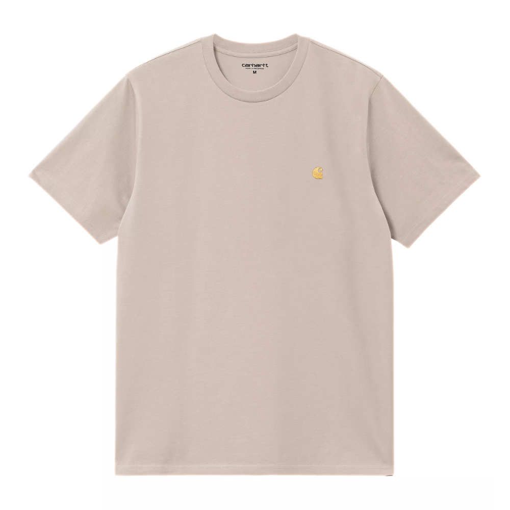 S/S Chase T-Shirt Dusky Beige / Gold Bild 1