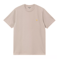 S/S Chase T-Shirt Dusky Beige / Gold Bild 1