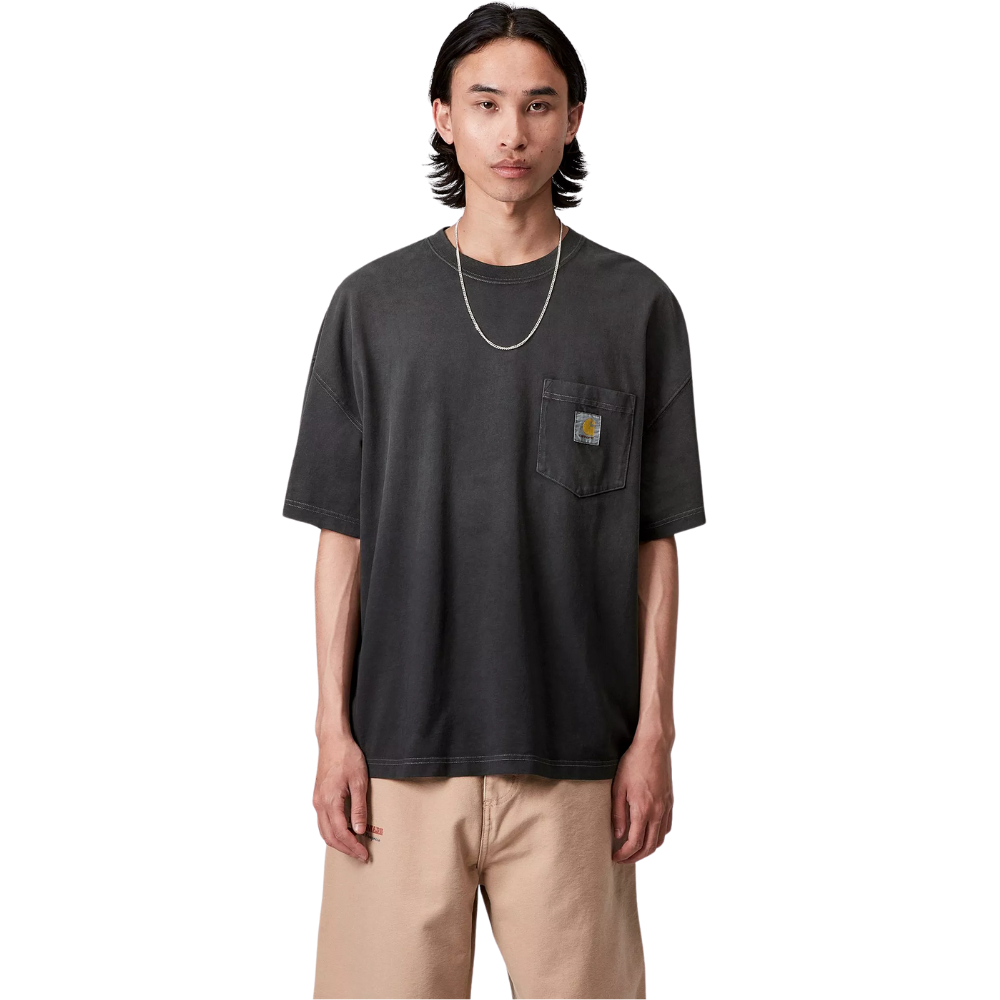 S/S Hudson Pocket T-Shirt Black Bild 1