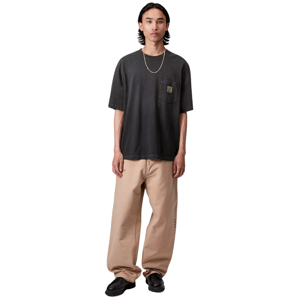 S/S Hudson Pocket T-Shirt Black Bild 3