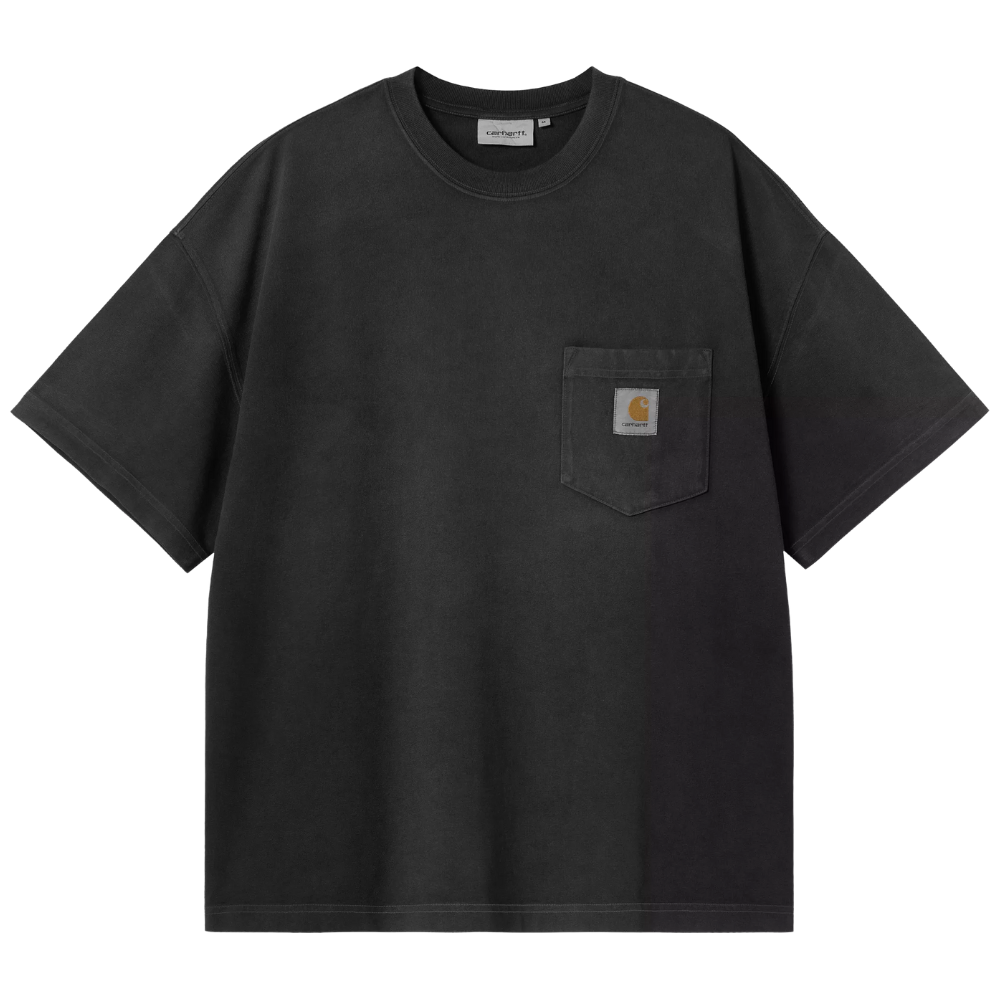 S/S Hudson Pocket T-Shirt Black Bild 4