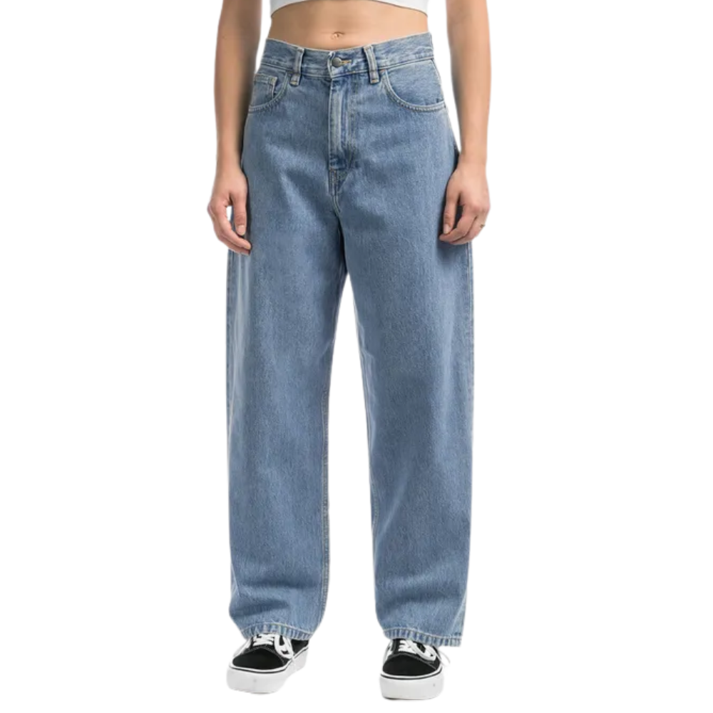 W Brandon Pant Blue / Leather Bild 3