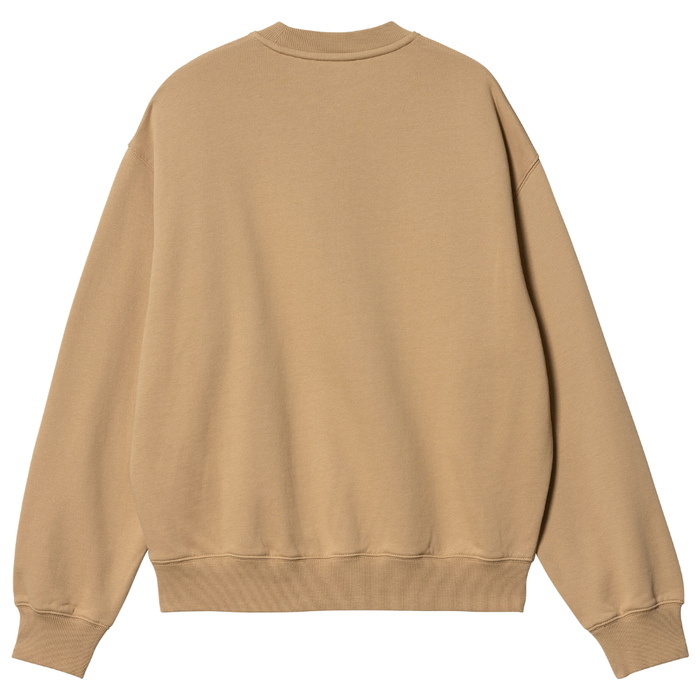 W Heart Patch Sweat Dusty H Brown Bild 2