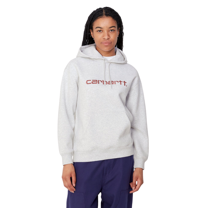 W Hooded Carhartt Sweatshirt AshHeather/DustyRose Bild 1