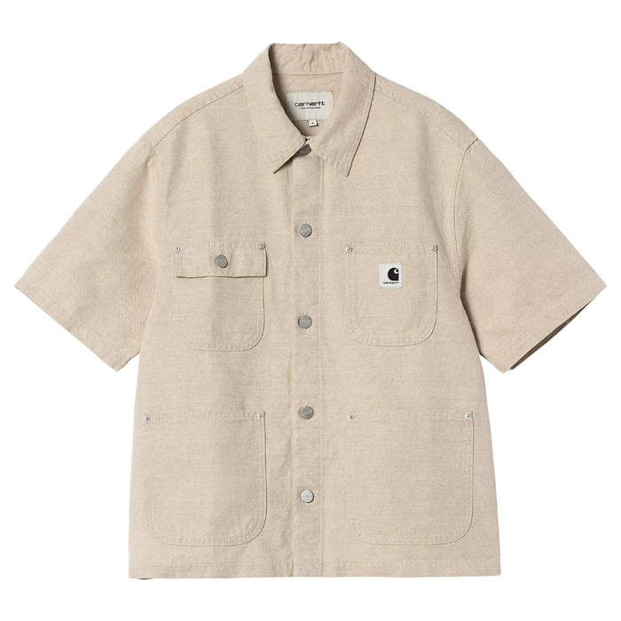 W S/S Michigan Shirt Natural Bild 1