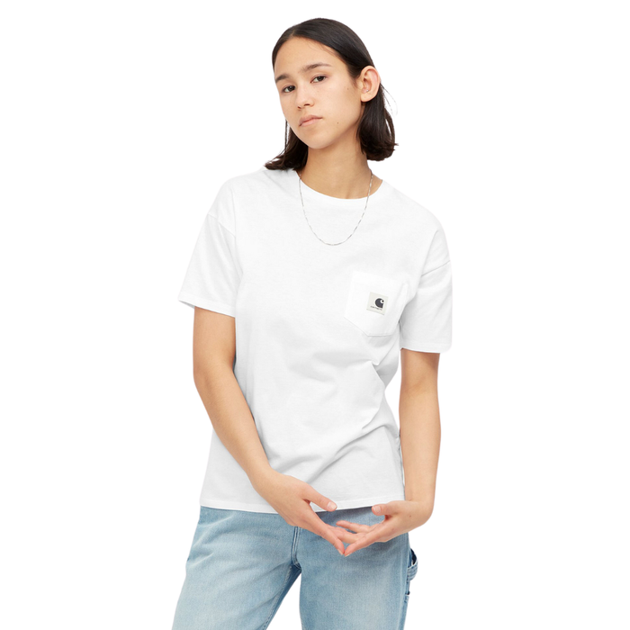 W S/S Pocket T-Shirt White Bild 1