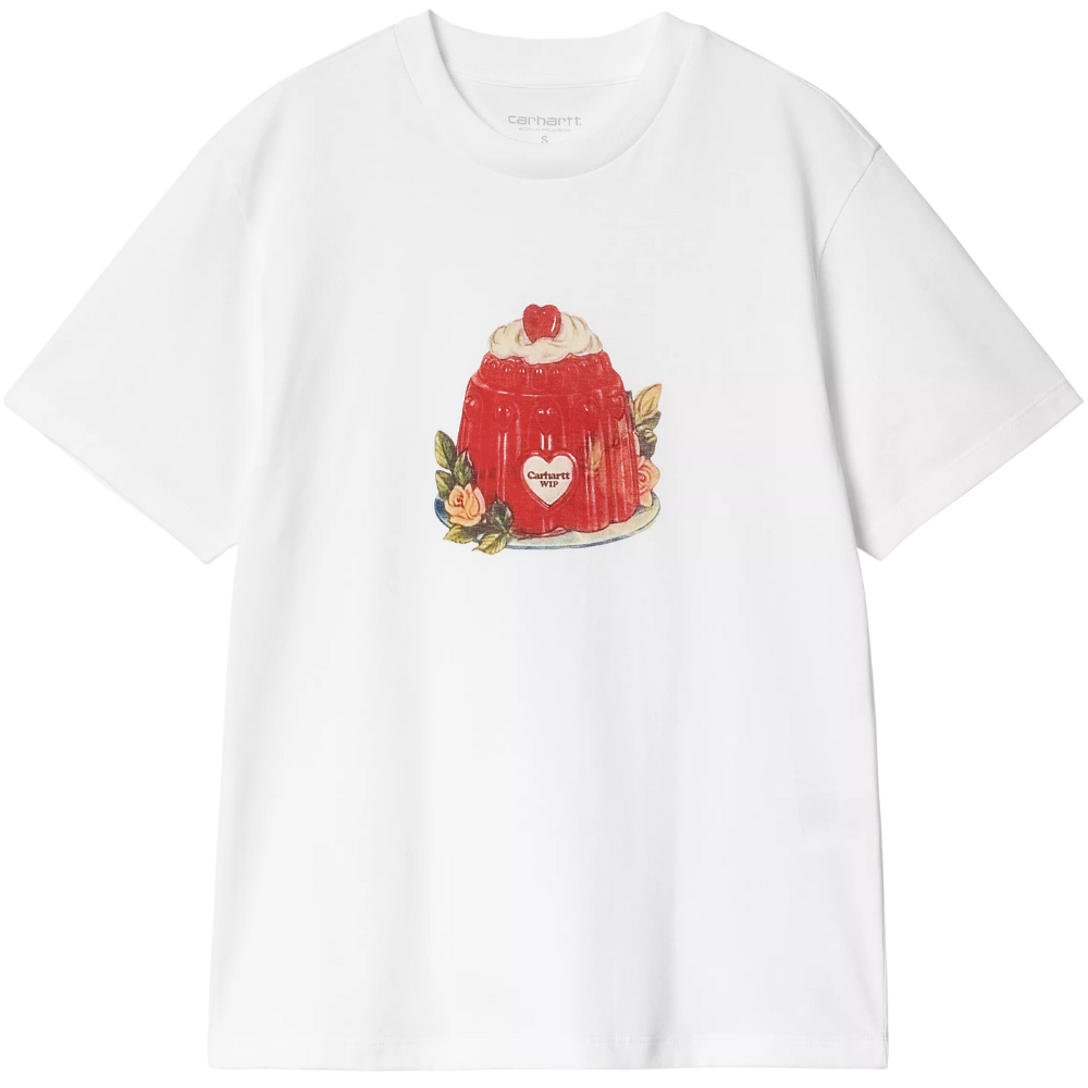W S/S Pudding T-Shirt White Bild 1