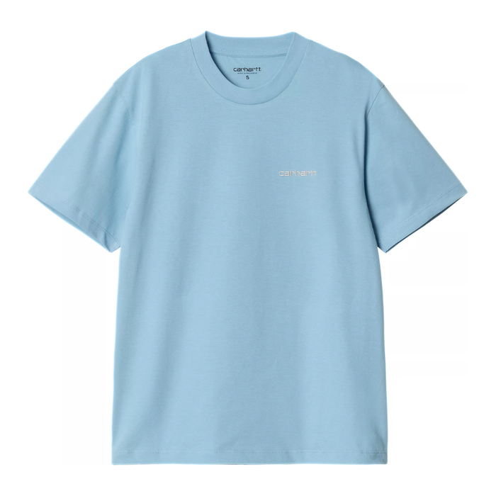 W S/S Script Embroidery T-S Bluebird / Fleur De Bild 1