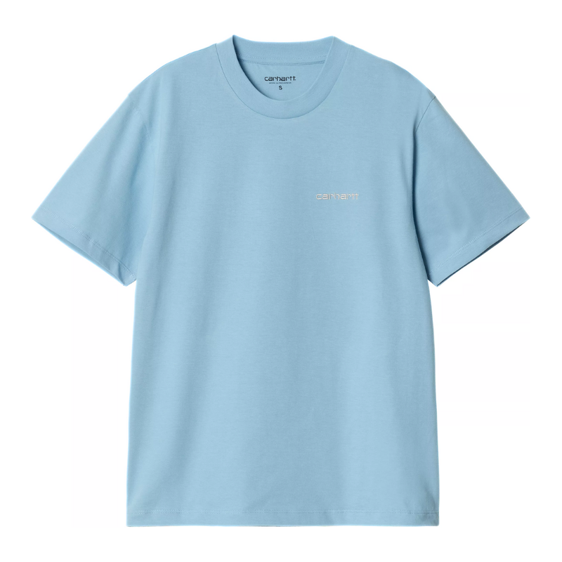 W S/S Script Embroidery T-S Bluebird / Fleur De Bild 1