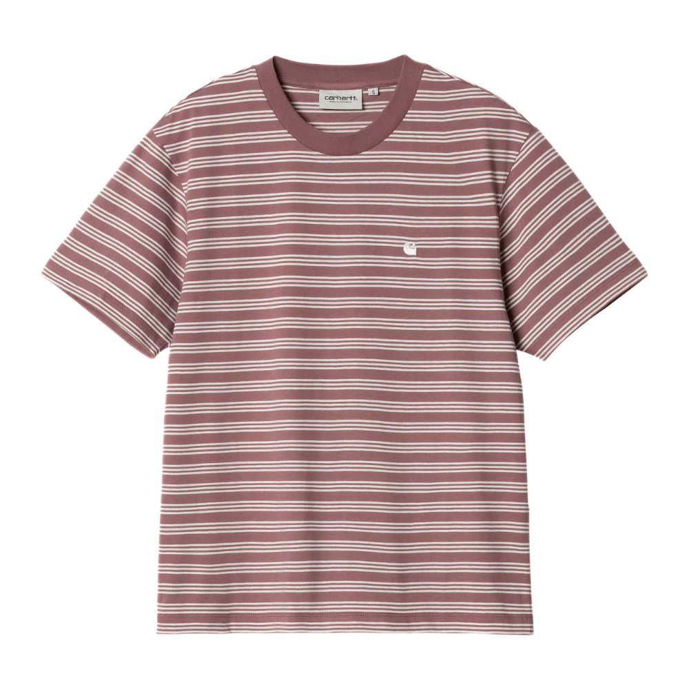 W S/S Sydney T-Shirt Sydney Stripe, Dusky Bild 1