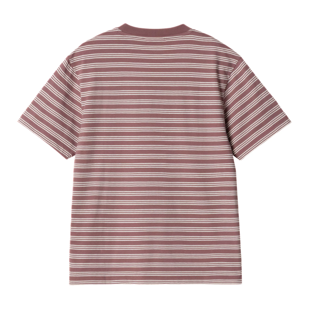 W S/S Sydney T-Shirt Sydney Stripe, Dusky Bild 2