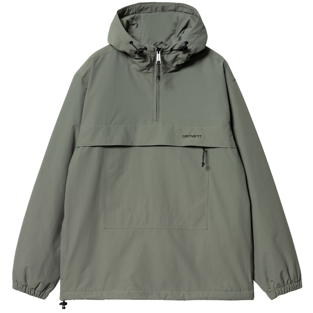 Windbreaker Pullover Smoke Green / Black Bild 1