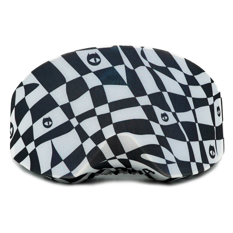 MB-Goggle Cover Black White Bild 1
