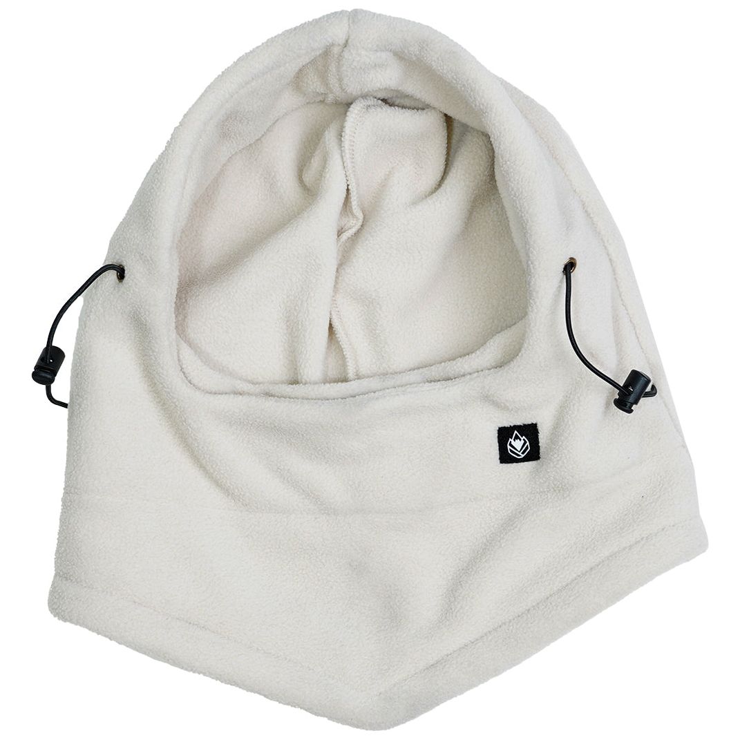Phorealis Fleece Hood Bone White Bild 1